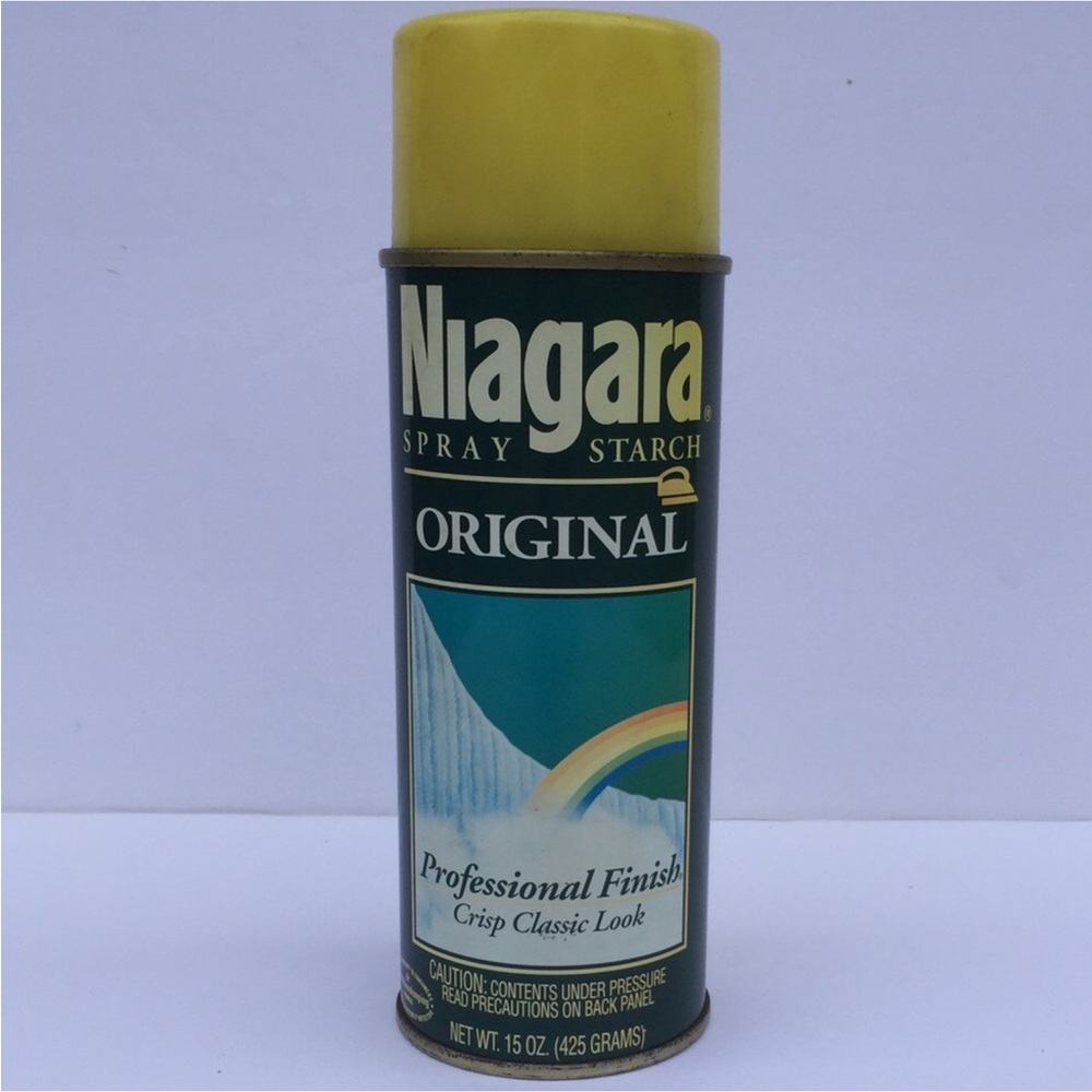 Vintage Niagara Spray Starch with Yellow Cap